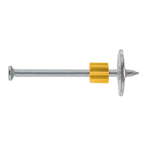 Dewalt 0.300 Diameter Head Drive Pins with 1 Washer (Mechanically Galvanized) Standard Flat Head Fasteners