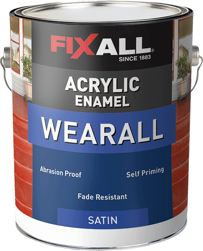 FixAll  Wearall Acrylic Enamel Satin Coast Guard Gray - 1 Gallon