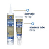 GE Advanced Silicone 2® Window & Door Sealant Clear, 2.8 Oz (10.1 oz, Clear)