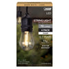 Feit Electric 1W (11W Replacement) Warm White (2200K) E26 Base S14 Filament LED String Light Bulb Replacement