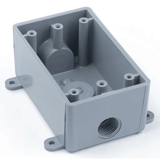 ABB Carlon Single Gang Weatherproof T-Box