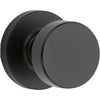 Kwikset Pismo Knob (Round) - Hall/Closet, Matte Black