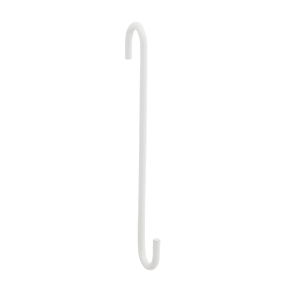 National Hardware Modern S Hook Large 8-in, White