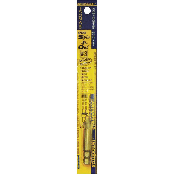 Eazypower Spin-it-Out #3 Screw Extractor