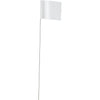 Empire 21 In. Steel Staff White Marking Flags