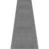 Multy Home Tracker 26 In. x 60 Ft. Gray Carpet Runner, Indoor/Outdooor