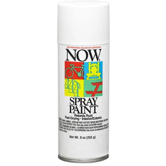 9 Oz Krylon 21215 Wrought Iron White Now Enamel Spray Paint