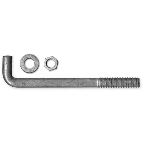 ANCHOR BOLT W/ NUTS & WASHERS 1/2″X8″