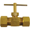 Braxton Harris Company 1/4″ OD x 1/4″ OD Straight Needle Valve – Lead Free