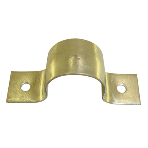 Braxton Harris Company 1″ IPS 2-hole Galvanized Pipe Strap