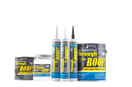 Sashco Sealants 10.5 in. Lower Voc Through The Roof - White