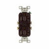Eaton Cooper Wiring Commercial Specification Grade Duplex Receptacle 15A, 125V Brown