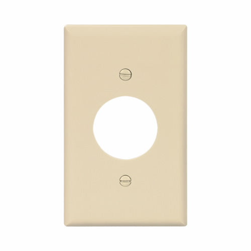 Eaton Cooper Wiring Mid-Size Wallplate, Ivory