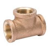 B & K Industries Tee 125# Red Brass Threaded Fittings 1/8 in.
