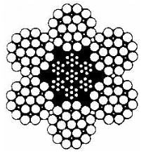 Baron Bright Steel Center Wire Rope 3/8