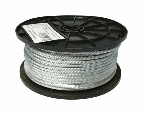 Baron Galvanized Steel Cable 3/16 Dia. in. x 250 L ft.