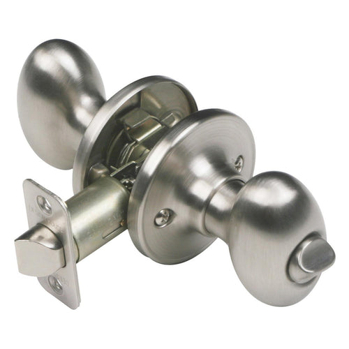 Design House Egg 2-Way Latch Privacy Door Knob
