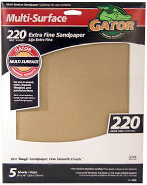 9X11 A/O C-WT 60 BULK SANDPAPER GG