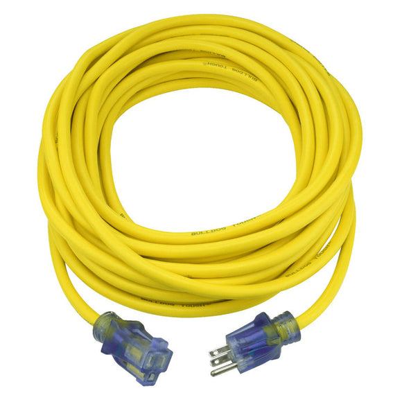 Prime Wire and Cable 50ft 10/3 SJTOW Bulldog Tough® Oil Resistant Extension Cord