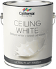 California Products Latex Ceiling White 1 Gallon
