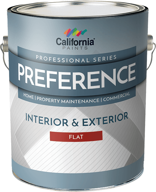 California Products Malibu Preference Interior & Exterior Paint Flat Medium Base - 1 Gallon