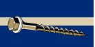 Midwest Fastener Ledger Board Screws 3/8 x 6