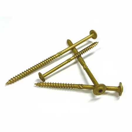 Big Timber Corrosion-Resistant Round Washer Head Screws #15 x 2-1/2”