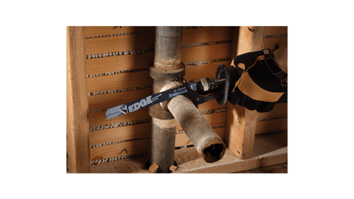 Bosch 25 pc. 9 In. 8/10 TPI Edge Reciprocating Saw Blades for Thick Metal (Bulk Pack)