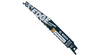 Bosch 5 pc. 6 In. 6/12 TPI Edge Reciprocating Saw Blades for Wood/Nails