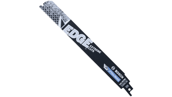 Bosch 5 pc. 9 In. 20/24 TPI Edge Reciprocating Saw Blades for Thin Metal