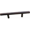 Hardware House 144384 Round Bar Pull, Classic Bronze Finish ~ 3
