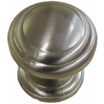 Hardware House 144612 Art Nouveau Design Cabinet or Drawer Knob, Satin Nickel Finish ~ 1 1/4