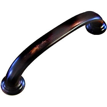 Hardware House 144957 Art Nouveau Cabinet Pull, Classic Bronze Finish ~ 96mm CTC