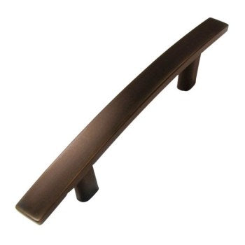 Hardware House 147194 Square Bar Cabinet Pull, Classic Bronze Finish ~ 3