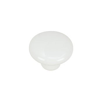 Hardware House 488981 Knob, Porcelain ~ 1.25