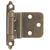 Hardware House 642496 Inset Cabinet Hinge, Antique Brass 3/8 inch