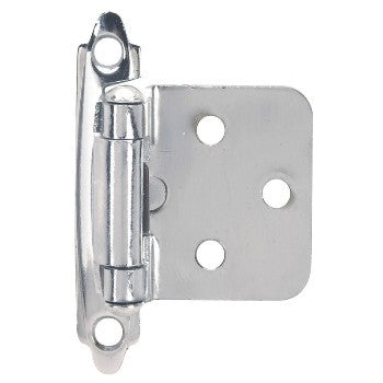 Hardware House 642843 Flush Cabinet Hinge, Chrome