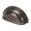 Hardware House 644153 Cup Design Cabinet Pull, Classic Bronze Finish ~ 3