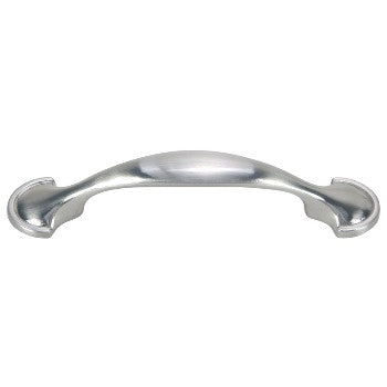 Hardware House 644591 Spoon Cab Pull, Satin Nickel 5 Pack