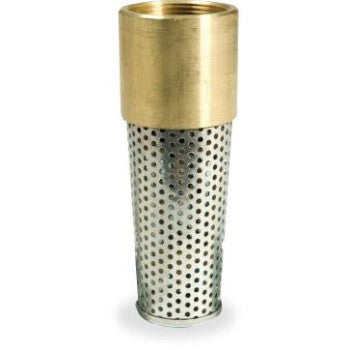 Pentair Water/Flotec/Simer TC2501LF-P2 Brass & Stainless Steel Foot Valve, Meets Lead Free Installs ~ 1 1/4