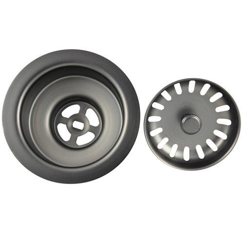 Danco 3-1/2 in. Basket Strainer Assembly in Oil Rubbed Bronze