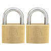 Brinks 40mm Brass Body Padlock
