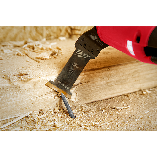 Milwaukee® Open-Lok™ 1-3/8 Titanium Enhanced Bi-Metal Multi-Material Blade 1pk