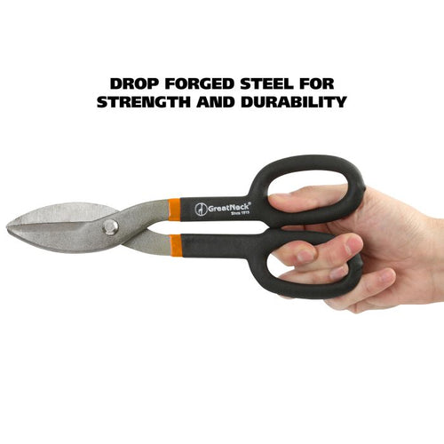 GreatNeck T10SC Tin Snips 10 Inch