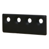 National Hardware Sliding Door Hardware Connecting Adaptor 3-1/8, Matte Black