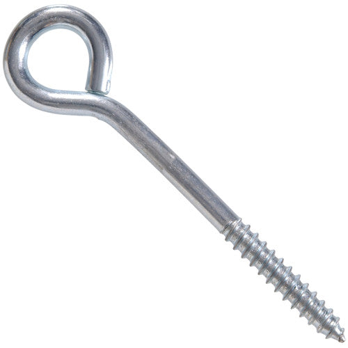 Hillman Group Hardware Essentials Lag Thread Screw Eye Bolt Zinc 3/8