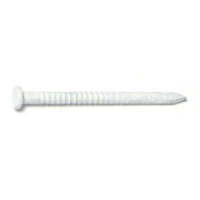Monster Fastener White Painted Steel Panel Flat Head Nails
