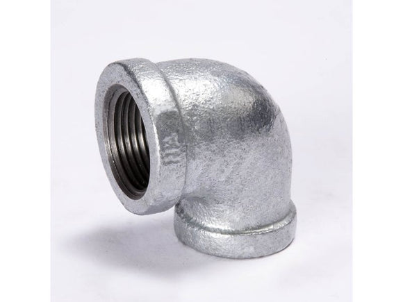 BK Products Galvanized 90Â° Reducing Elbow