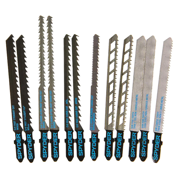 Spyder Multi-Material Jig Saw Blade Kits and Set