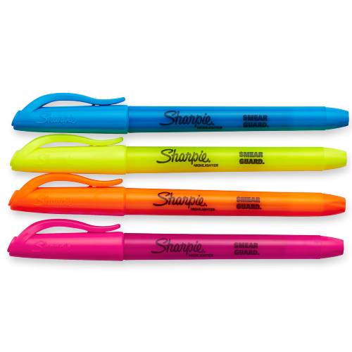 Sharpie Pocket Highlighters Chisel Tip